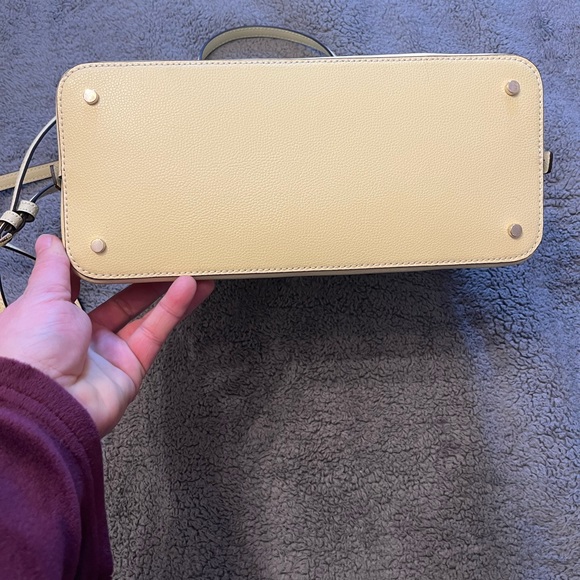 ♠️Kate Spade purse yellow Satchel. Used once. - Picture 3 of 5